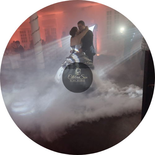 Ouverture de bal avec fumée lourde et éclairages – DJ Célébrason