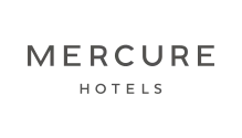 Logo hôtel Mercure Rungis Orly, événement professionnel avec DJ Célébrason